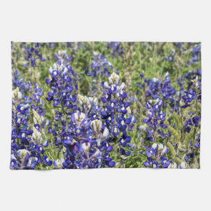 Paño De Cocina Bluebonnets de Tejas coloridos - texensis del