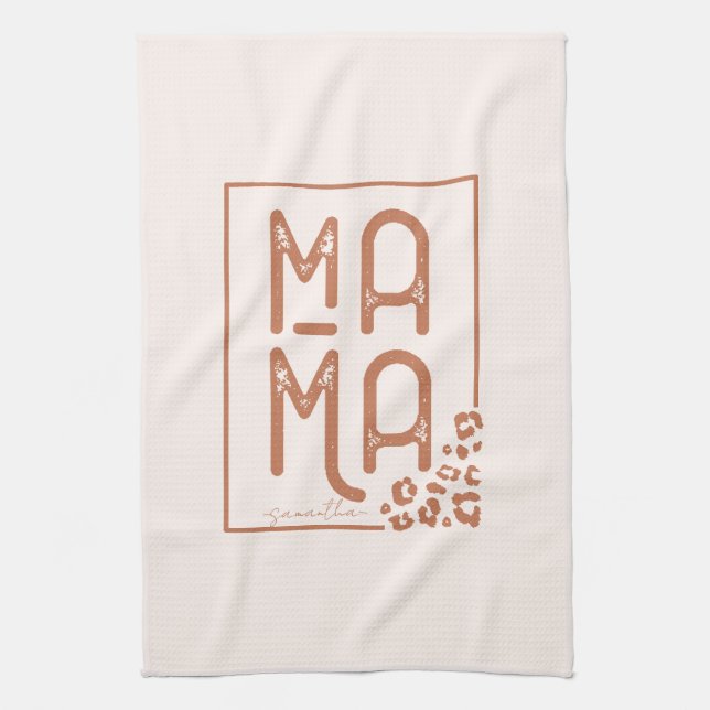 Paño De Cocina Boho Mama ruso (Vertical)
