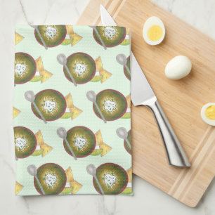 Paño De Cocina Bola de Green Chili Chile Verde