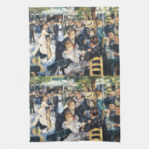 Paño De Cocina Bola en el Moulin de la Galette Fiesta Renoir