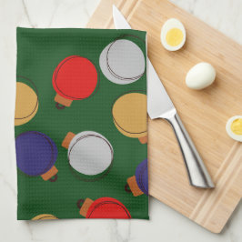Paño De Cocina Bolas de navidades