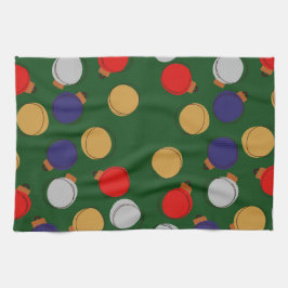 Paño De Cocina Bolas de navidades