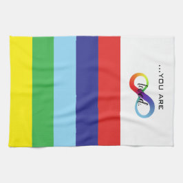 Paño De Cocina Bolso de orgullo LGBTQ+ Infinity