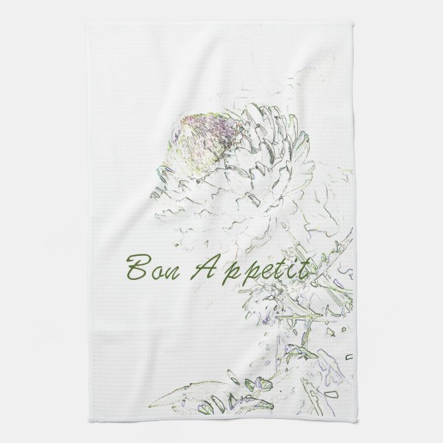 Paño De Cocina Bon Appetit Artichoke (Vertical)