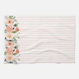 Paño De Cocina Bonito Peach Floral