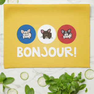 Paño De Cocina ¡Bonjour!