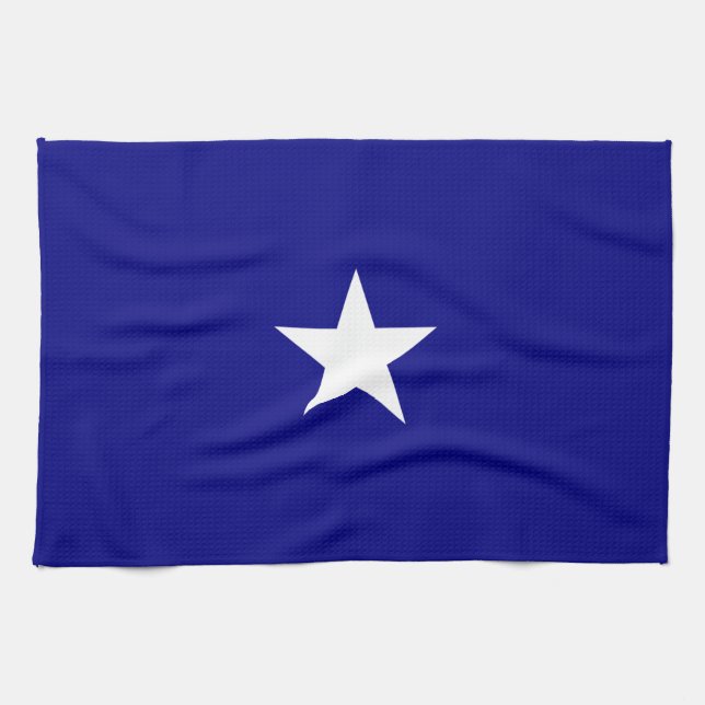 Paño De Cocina Bonnie Blue Flag Estrella Blanca (Horizontal)