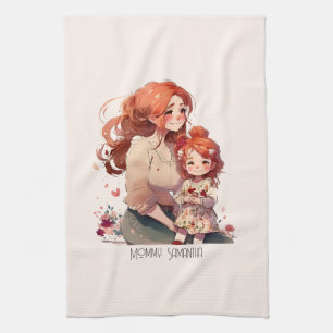 Paño De Cocina Bono de mamá y hija Adorable (13)