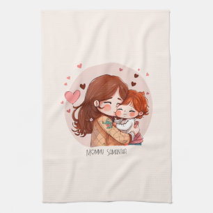Paño De Cocina Bono de mamá y hija Adorable (14)