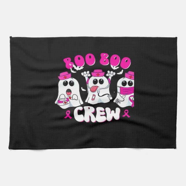 Paño De Cocina Boo Boo Crew Nurse Halloween Costume Ghost Breast  (Horizontal)