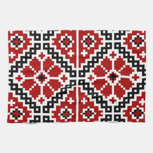 Paño De Cocina Bordado ucraniano