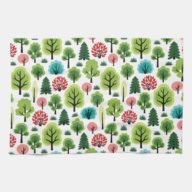 Paño De Cocina Bosque (Horizontal)