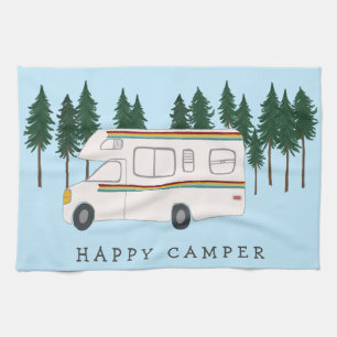 Paño De Cocina Bosque caprichoso de RVing del motorhome del