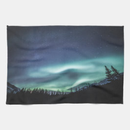 Paño De Cocina Bosque de luces del norte