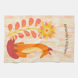 Paño De Cocina Bosque de otoño