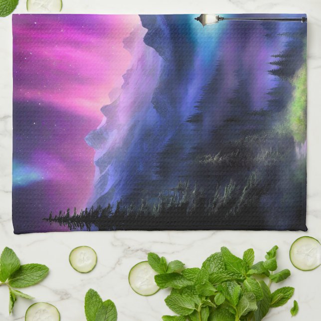 Paño De Cocina Bosque encantado (Doblado)