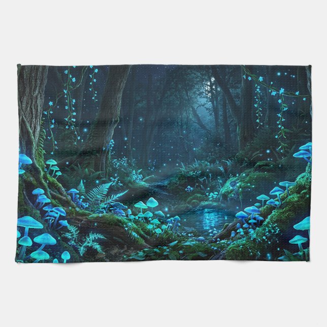 Paño De Cocina Bosque Mágico (Horizontal)