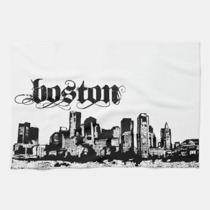 Paño De Cocina Boston puso para su ciudad