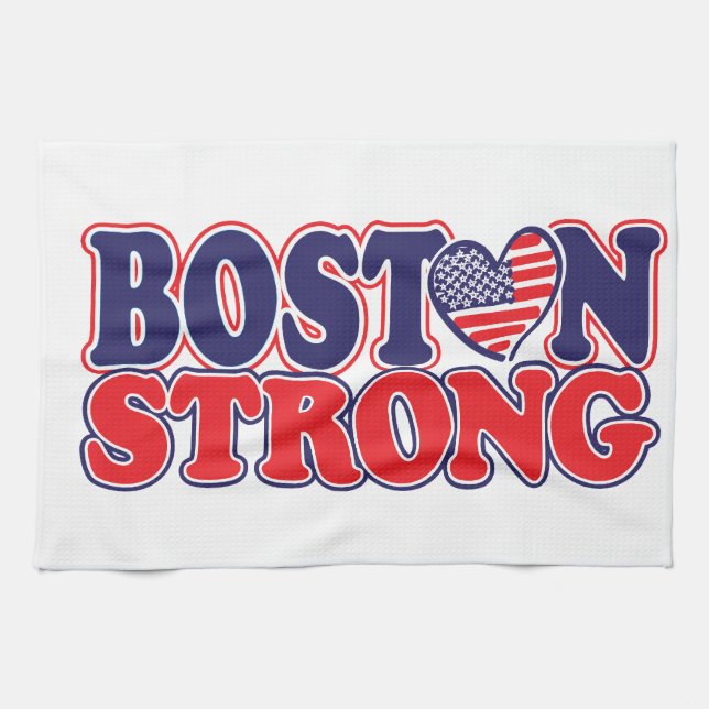 Paño De Cocina Boston Strong (Horizontal)