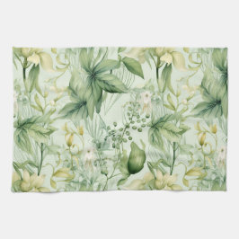 Paño De Cocina Botanical Green Foliage - New Home Gif