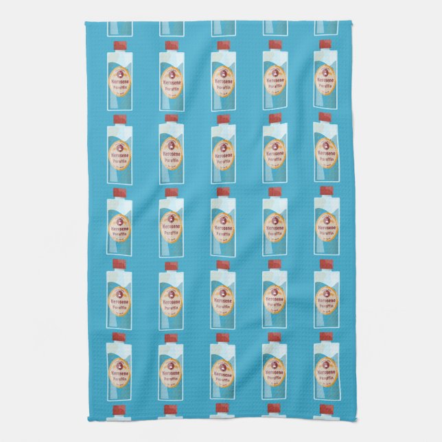Paño De Cocina Botella de queroseno Parafina (Vertical)