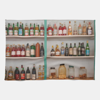 Paño De Cocina Botellas del licor