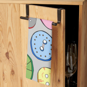 Paño De Cocina Botones Pastel