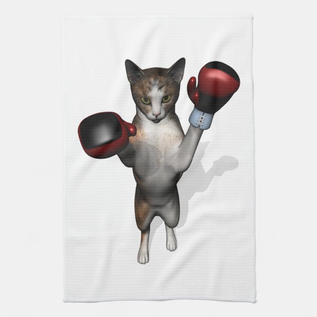 Paño De Cocina Boxer Tabby (Vertical)