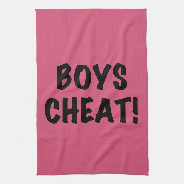 Paño De Cocina Boys Cheat (Vertical)