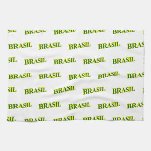 Paño De Cocina Brasil 3D