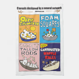Paño De Cocina Breakfast cereals by AI Weirdness - Kitchen Towels