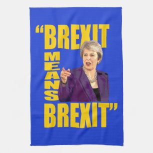Paño De Cocina BREXIT SIGNIFICA BREXIT, Teresa puede cita del