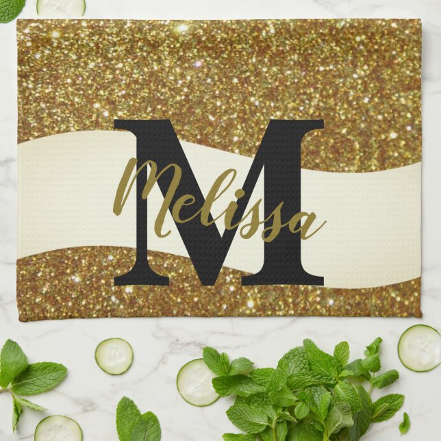 Paño De Cocina Brillo personalizado  (Doblado)