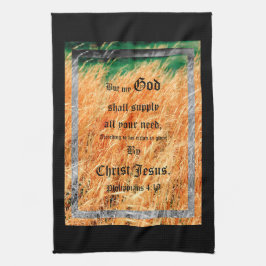 Paño De Cocina Broom Sage Resumen Philippians 4vs19