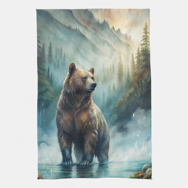 Paño De Cocina Brown Bear (Vertical)