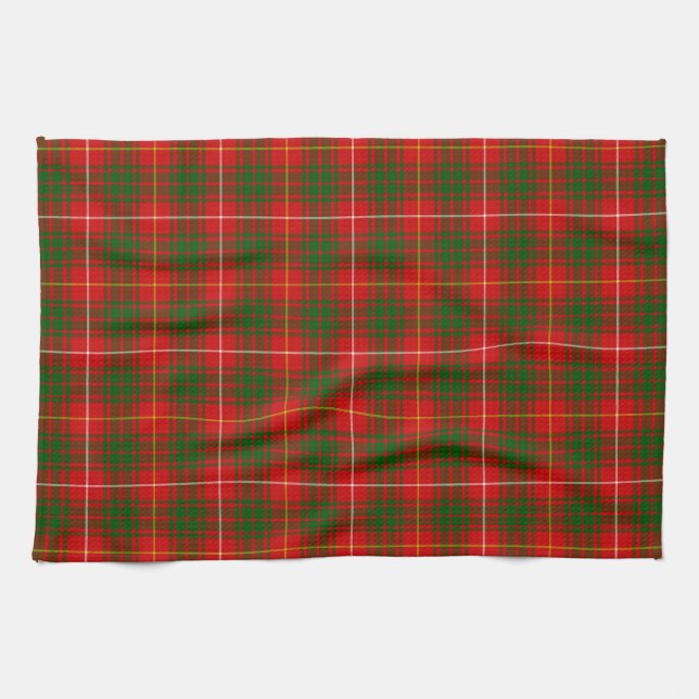 Paño De Cocina Bruce tartan green plon (Horizontal)