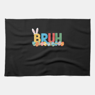 Paño De Cocina Bruh Easter Bunny Cute Meme Para Niños _10