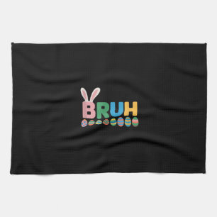 Paño De Cocina Bruh Easter Bunny Cute Meme Para Niños _12