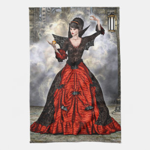 Paño De Cocina Bruja Femenina