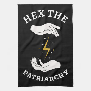 Paño De Cocina Bruja feminista - Hex El Patriarcado I