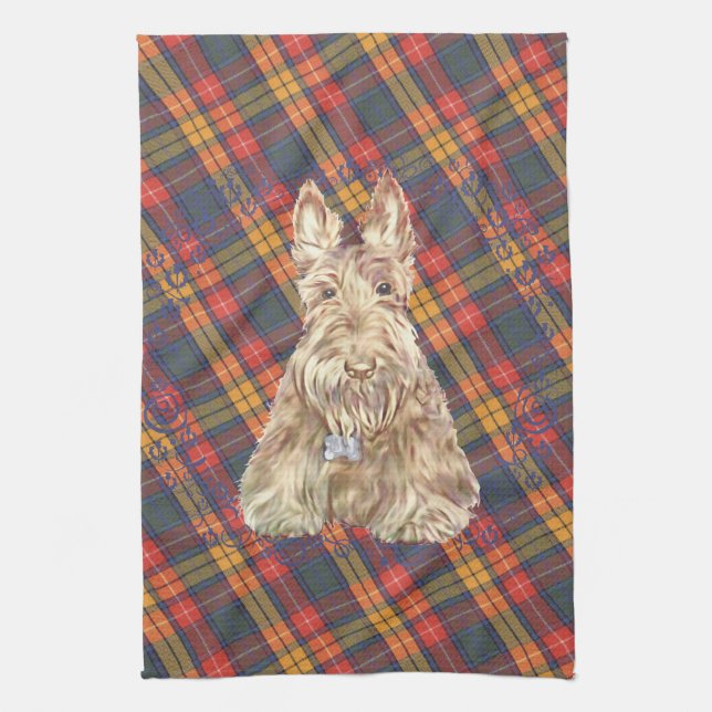 Paño De Cocina Buchanan Tartan Scottie (Vertical)