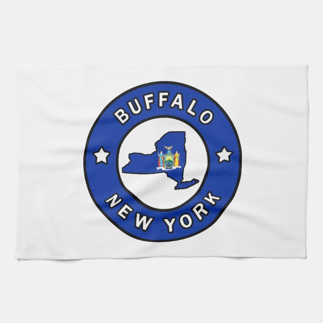 Paño De Cocina Búfalo Nueva York (Horizontal)