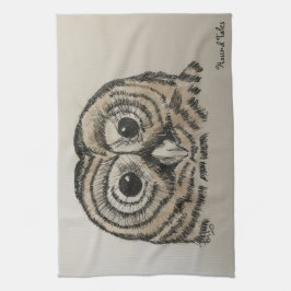 Paño De Cocina Búho