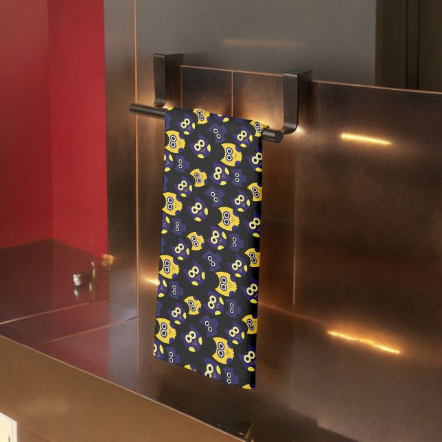 Paño De Cocina Búho oscuro (Kitchen Towel)