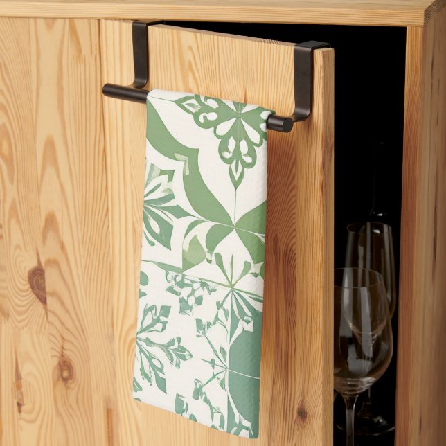 Paño De Cocina Buko Pandan Green  (Pliegue de tercios)