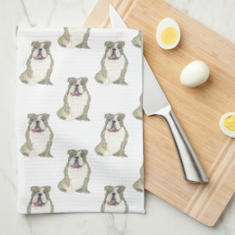 Paño De Cocina Bulldog inglés (Brindle)