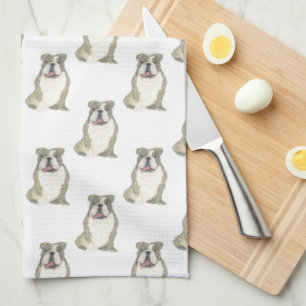 Paño De Cocina Bulldog inglés (Brindle)