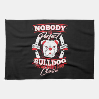 Paño De Cocina Bulldog Perfection Dog Love