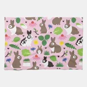 Paño De Cocina Bunnies Y Sus Retas
