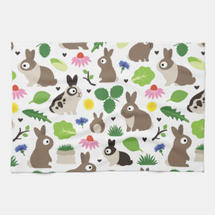 Paño De Cocina Bunnies Y Sus Tratamientos